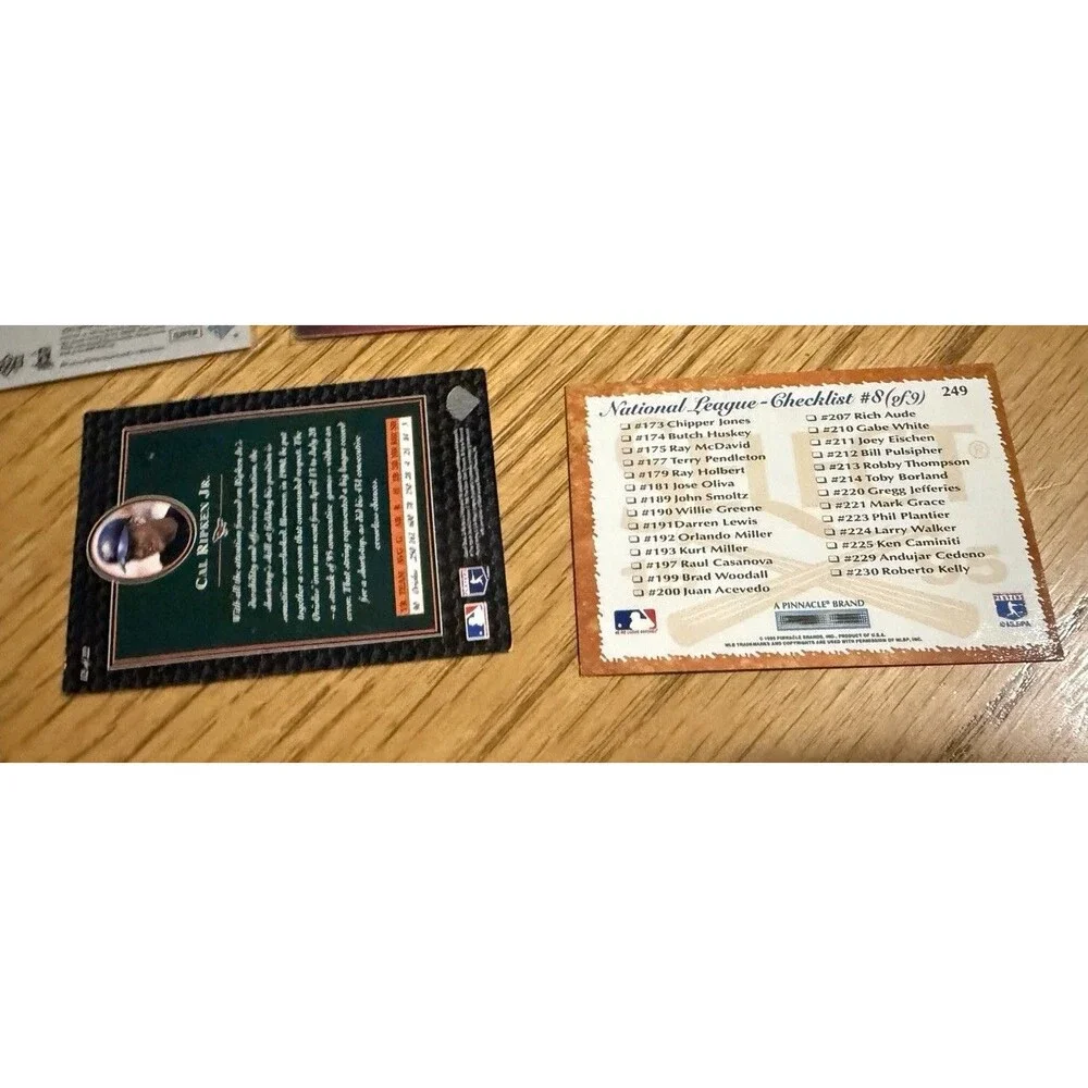 Evan Longoria Cal Ripken Robinson Cano Hank Majeski Topps UD Lot 11 Cards